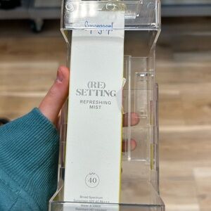 Supergoop! (Re)setting Mist with Yellow and White Accents